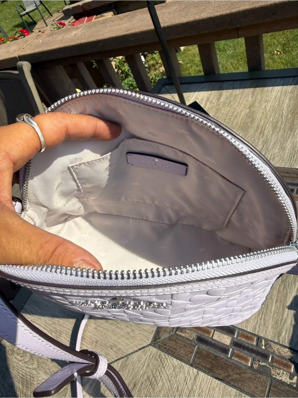 kate spade compact crossbody